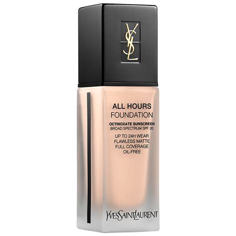 ysl all hours foundation評價|ysl matte foundation reviews.